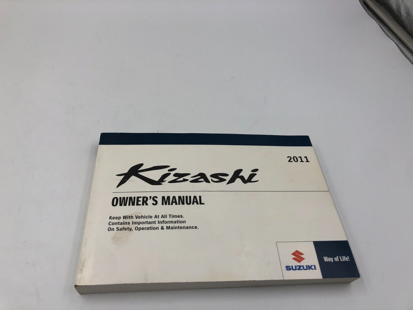 2011 Suzuki Kizashi Owners Manual Set with Case OEM C02B18070