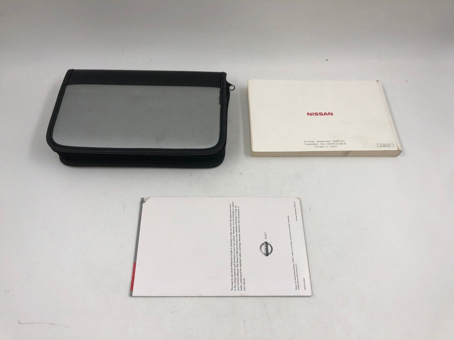 2007 Nissan Altima Owners Manual Handbook Set with Case OEM C02B15022