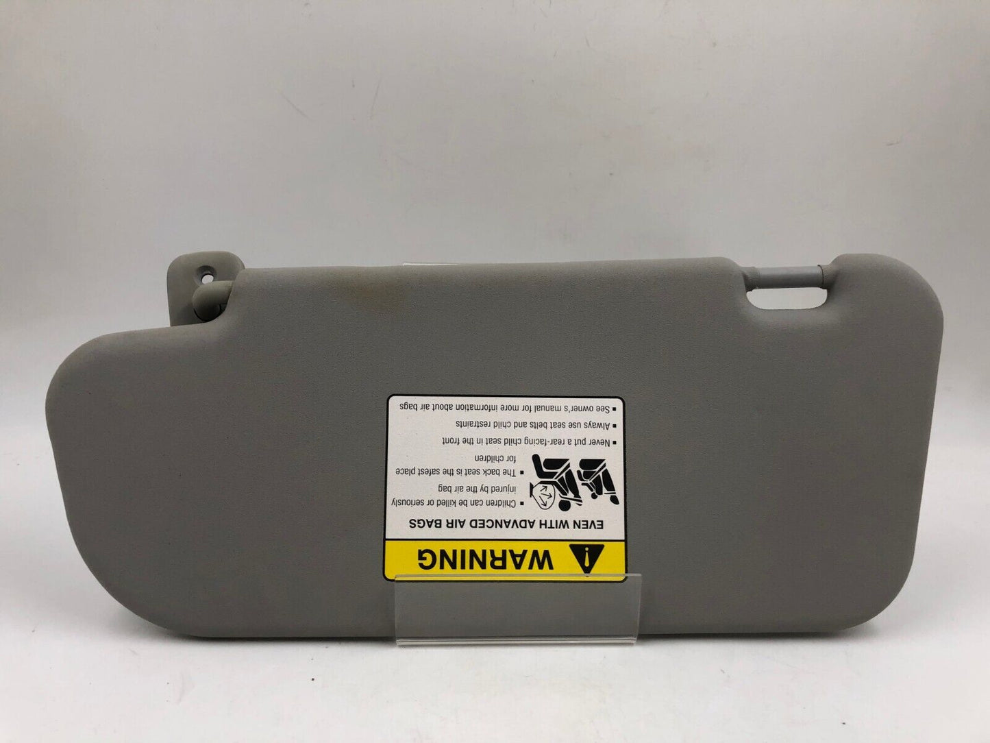 2007-2009 Mazda 3 Passenger Sun Visor Sunvisor Gray OEM C02B15023