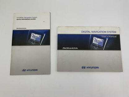 2011 Hyundai Sonata Owners Manual Handbook Set with Case OEM C01B28019