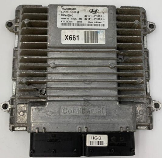 2011-2014 Hyundai Sonata Engine Control Module ECU ECM OEM D02B54020