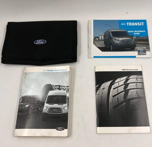 2019 Ford Transit Owners Manual Handbook Set with Case OEM D02B04047