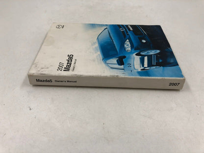 2007 Mazda 5 Owners Manual Handbook OEM D02B04049