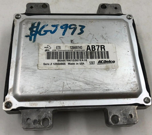 2012-2016 Chevrolet Cruze Engine Control Module Unit ECU ECM OEM G02B36059