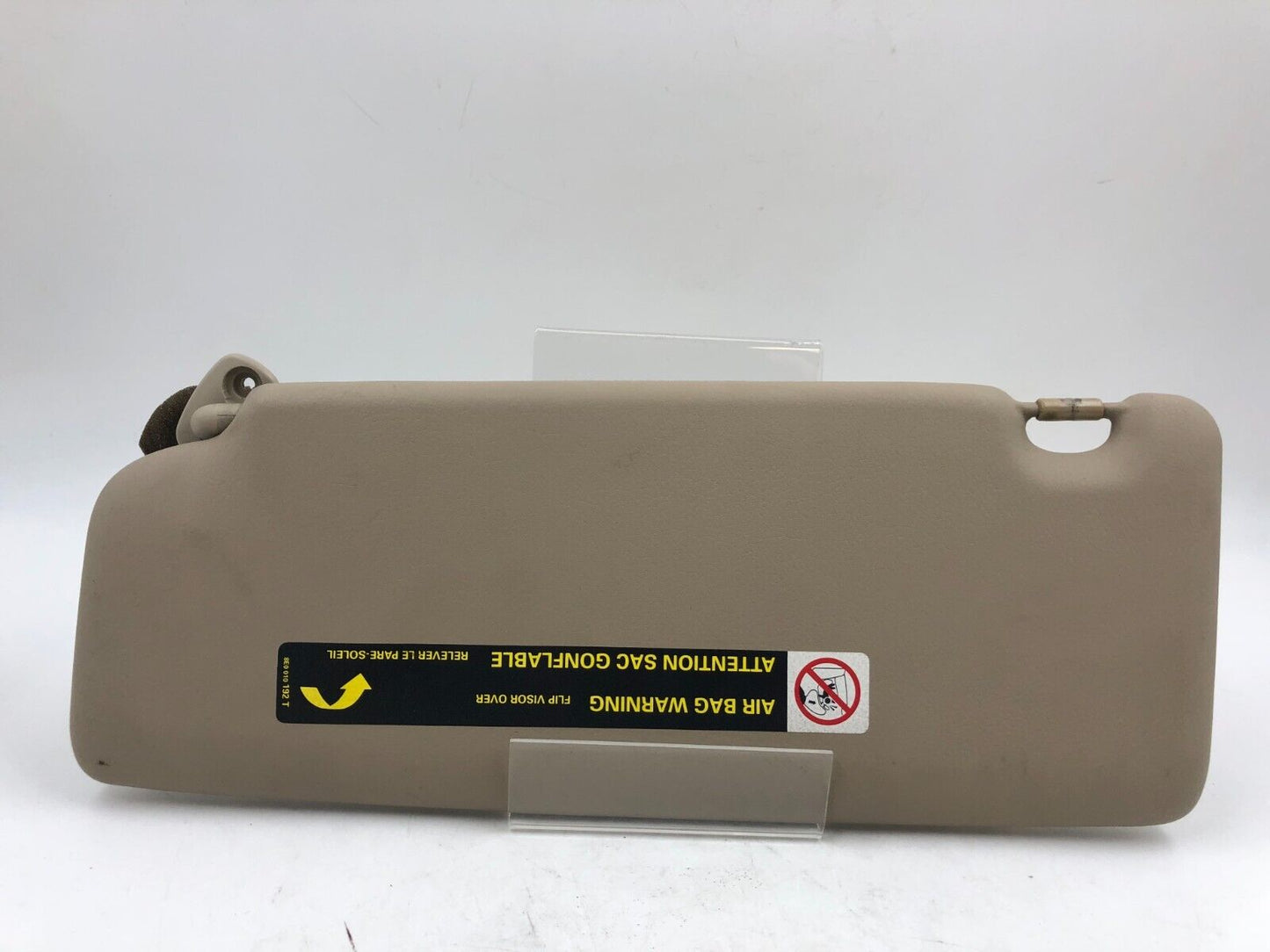 2003-2009 Audi A4 Passenger Sun Visor Sunvisor Illumination Beige OEM D03B38045