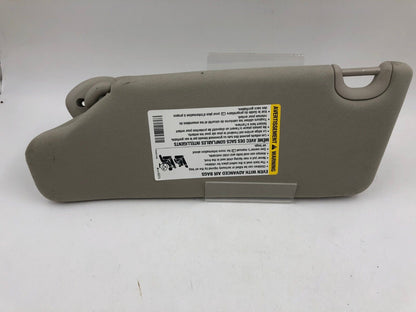 2010-2011 Chevrolet HHR Passenger Sun Visor Sunvisor Gray OEM D03B53059