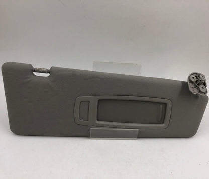 2007-2013 BMW X5 Passenger Sun Visor Sunvisor Gray Illuminated OEM C02B24013