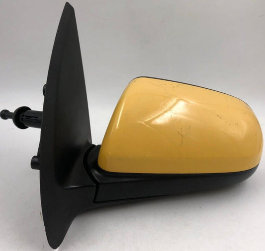 2007-2011 Chevrolet Aveo Driver Side Manual Door Mirror Yellow OEM D01B19001