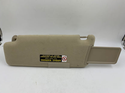 2001-2006 Lexus GS430 Passenger Sunvisor Beige Illuminated OEM D01B01015