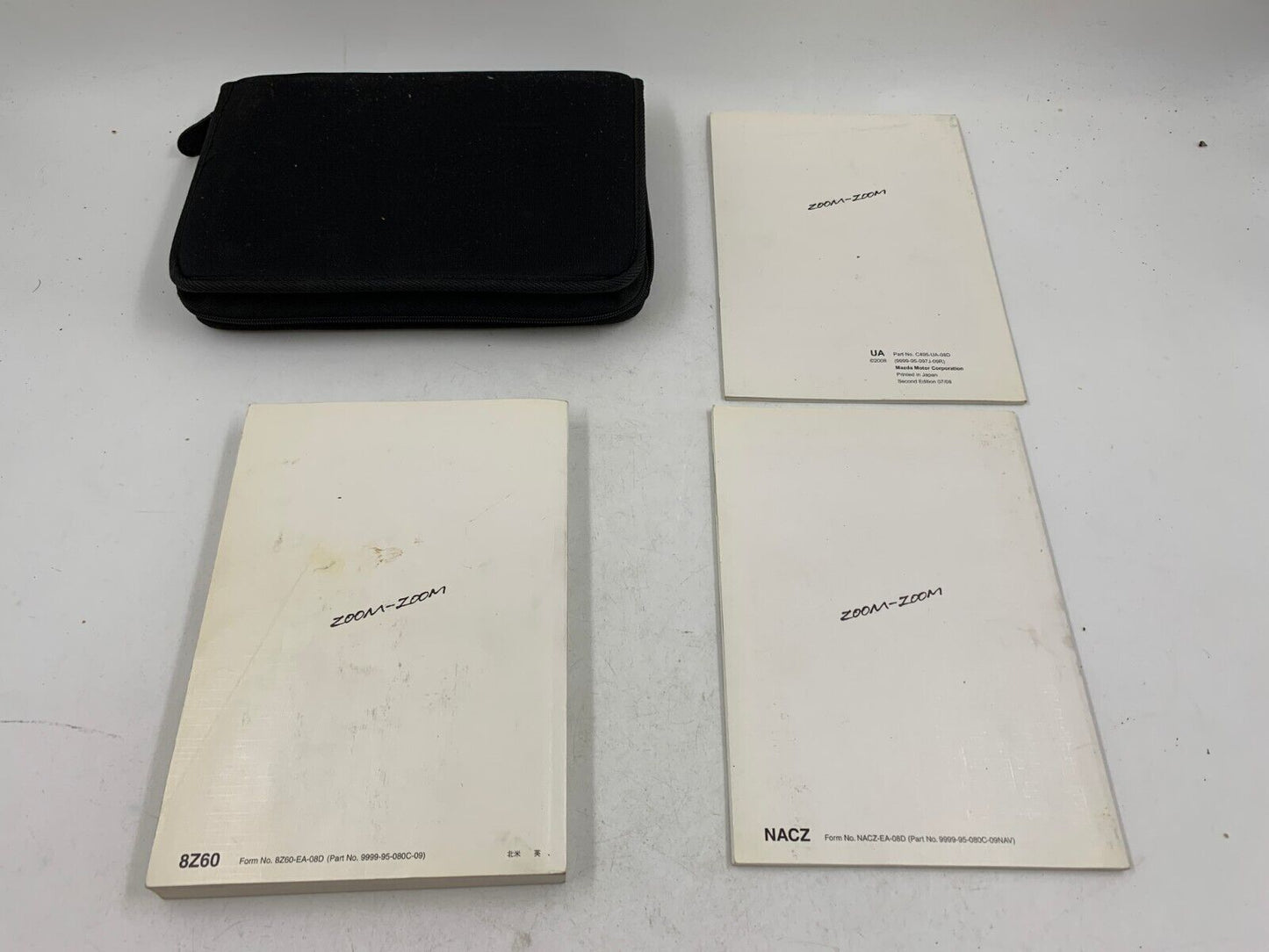 2009 Mazda CX-7 CX7 Owners Manual Set with Case OEM C03B20010