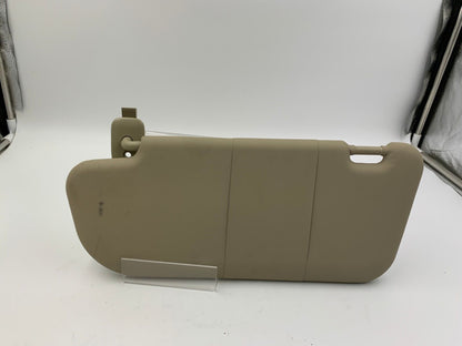 2004-2009 Mazda 3 Driver Sun Visor Sunvisor Tan OEM D02B05051