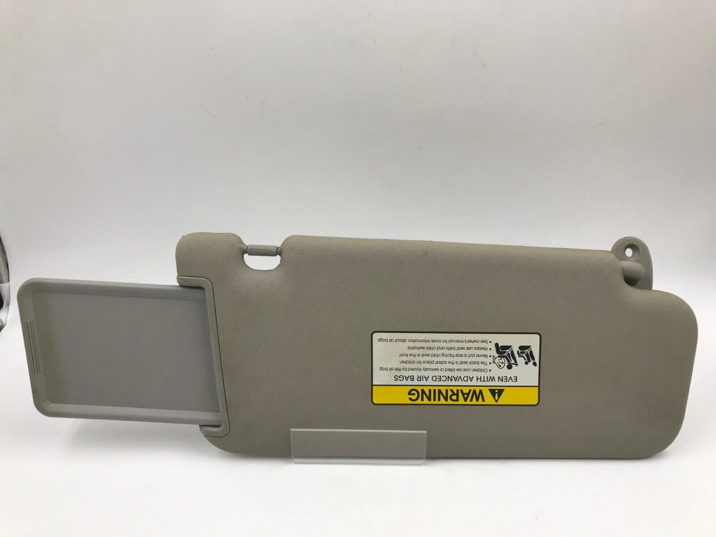 2010-2013 Kia Forte Driver Sun Visor Sunvisor Gray OEM E01B50028