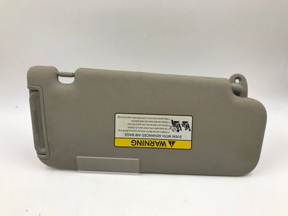 2010-2013 Kia Forte Driver Sun Visor Sunvisor Gray OEM E01B50028