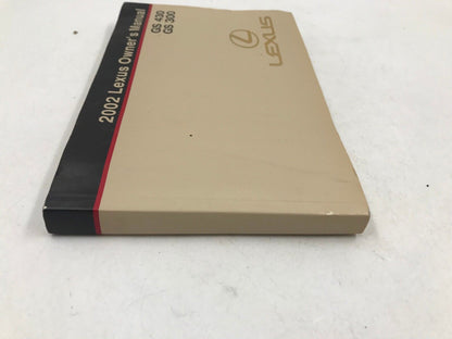 2002 Lexus GS430 GS300 Owners Manual OEM E01B26022