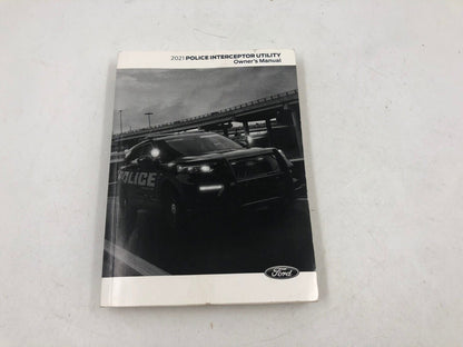 2021 Ford Explorer Police Interceptor Utility Owners Manual OEM D01B19005