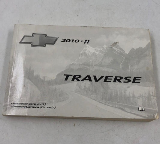 2011 Chevrolet Traverse Owners Manual OEM C01B07004