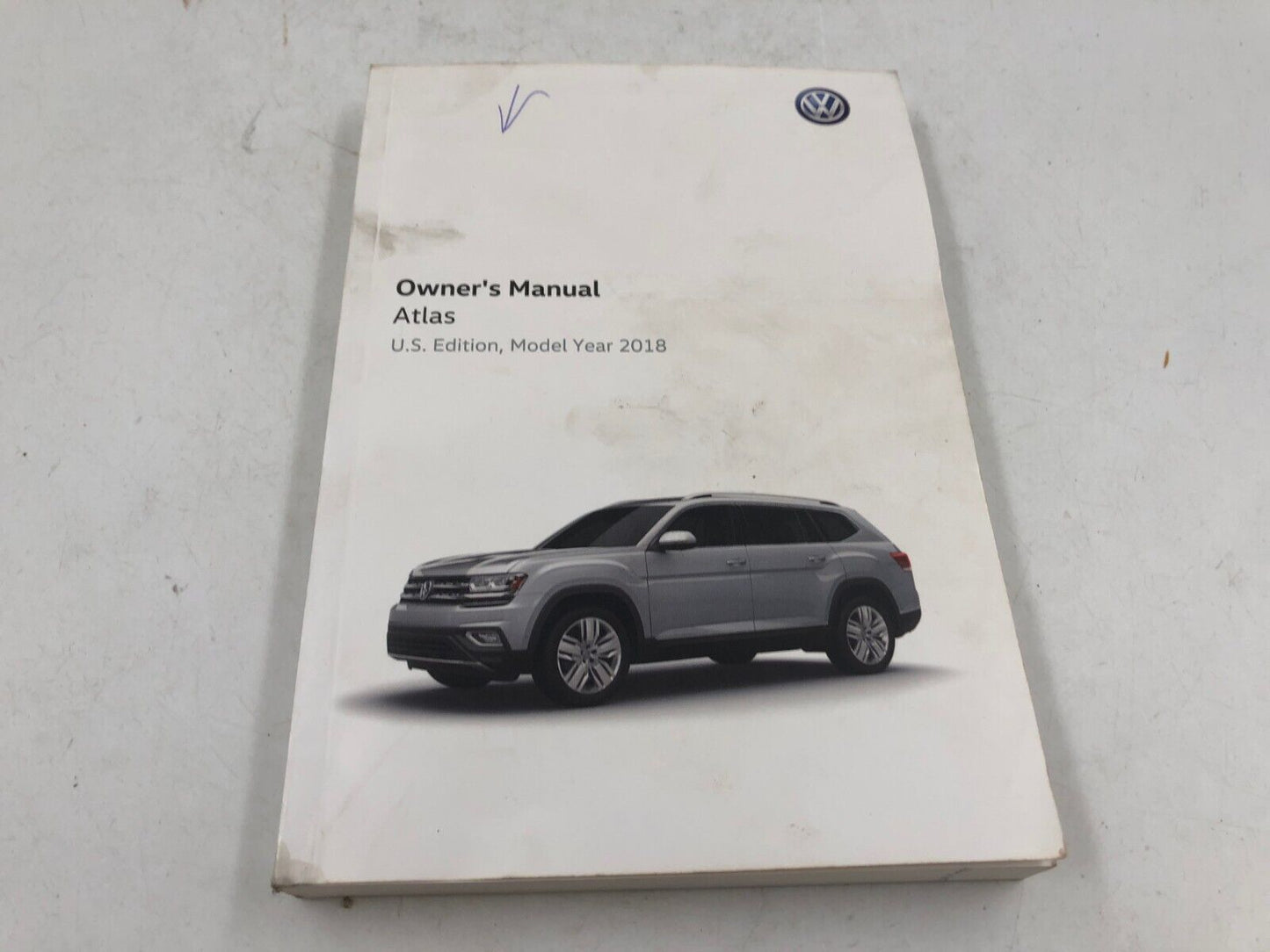 2018 Volkswagen Atlas Cross Sport Owners Manual with Case OEM A04B33003