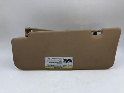 2006-2011 Mercedes-Benz ML350 Passenger Sun Visor Sunvisor Sand OEM B03B45002