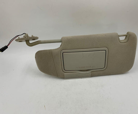 2006-2009 Mercury Milan Driver Sun Visor Sunvisor Gray Illumination B03B53024