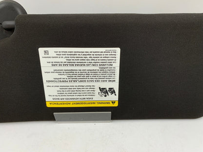 2011-2015 Ford Explorer Passenger Sun Visor Sunvisor Black OEM C03B32005