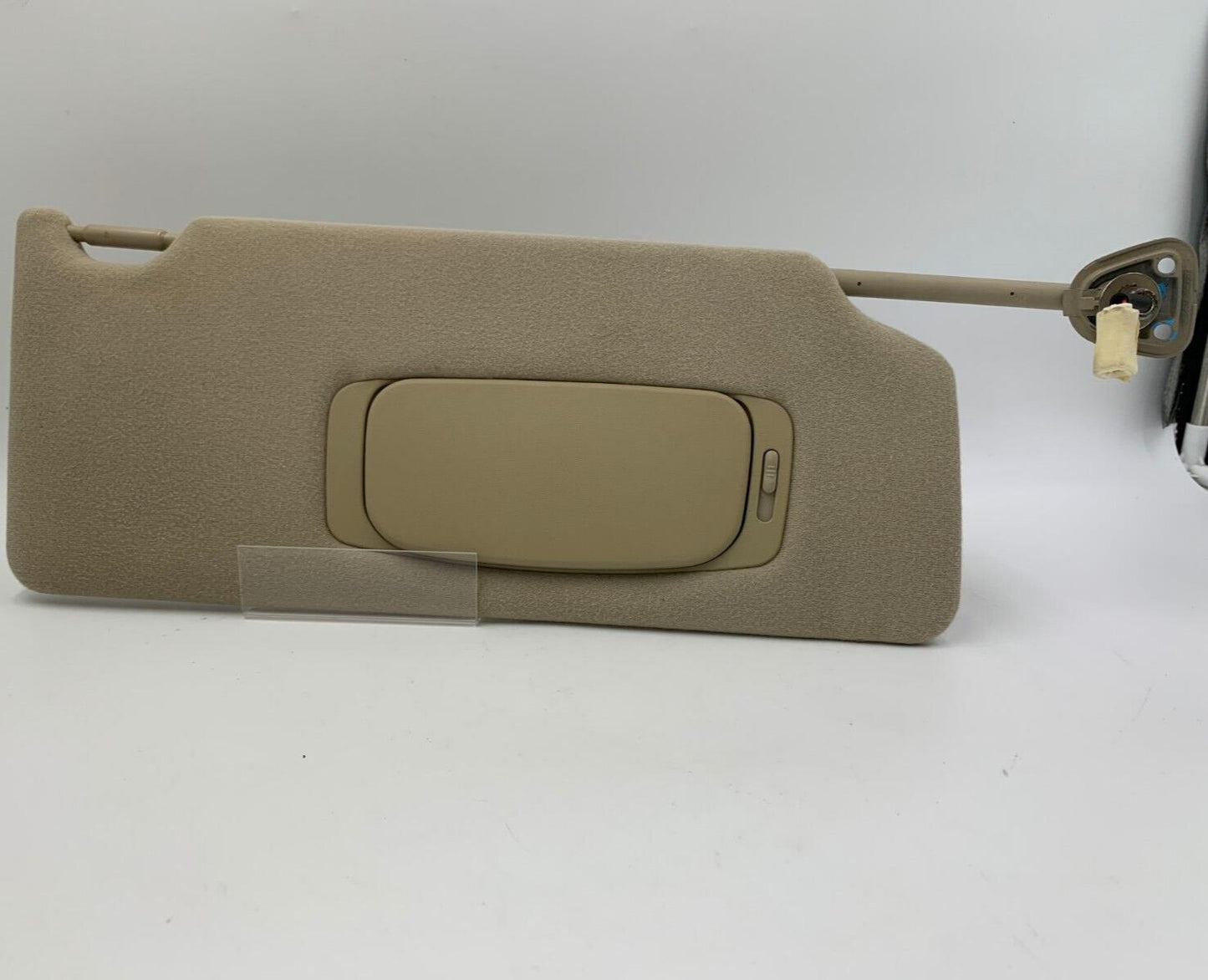 2005-2012 Toyota Avalon Passenger Sunvisor Tan Illuminated OEM E03B44060