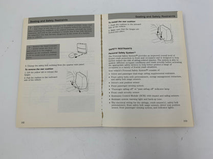 2008 Mercury Mariner Owners Manual Set with Case OEM E03B44061