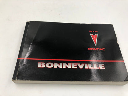 2002 Pontiac Bonneville Owners Manual Set with Case OEM C03B28042