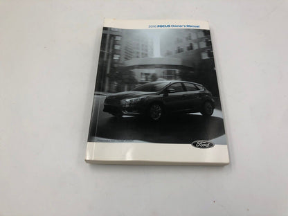 2016 Ford Focus Owners Manual Set with Case OEM A03B24046