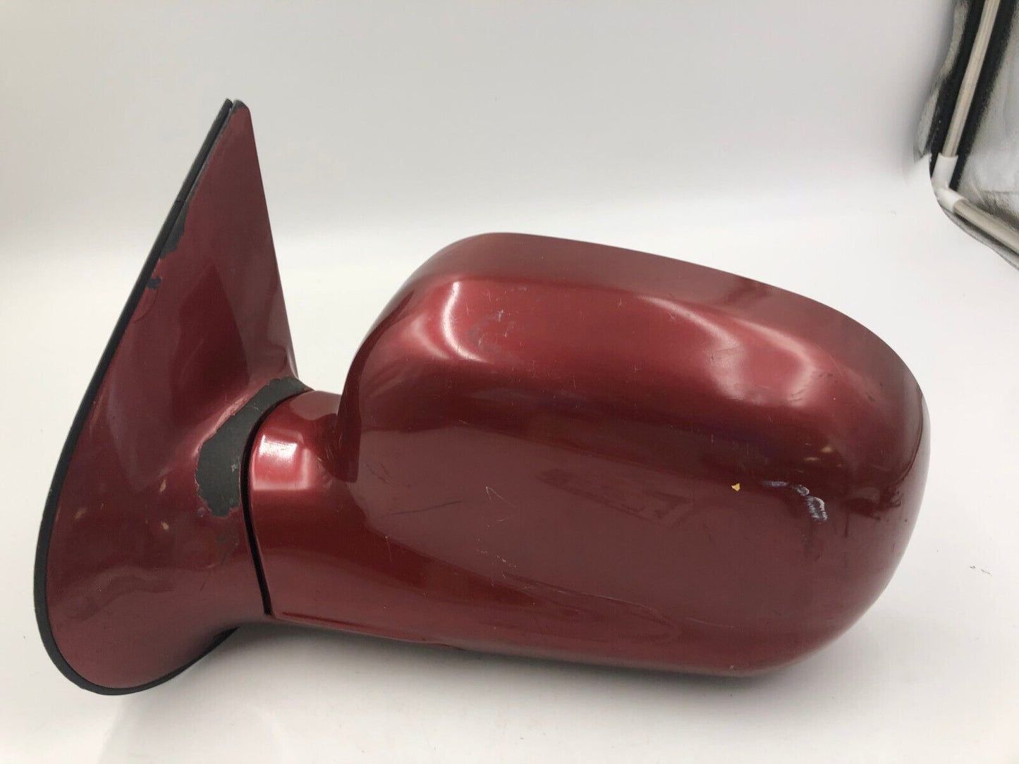 2001-2004 Hyundai Santa Fe Driver Side View Power Door Mirror Red OEM A01B27040