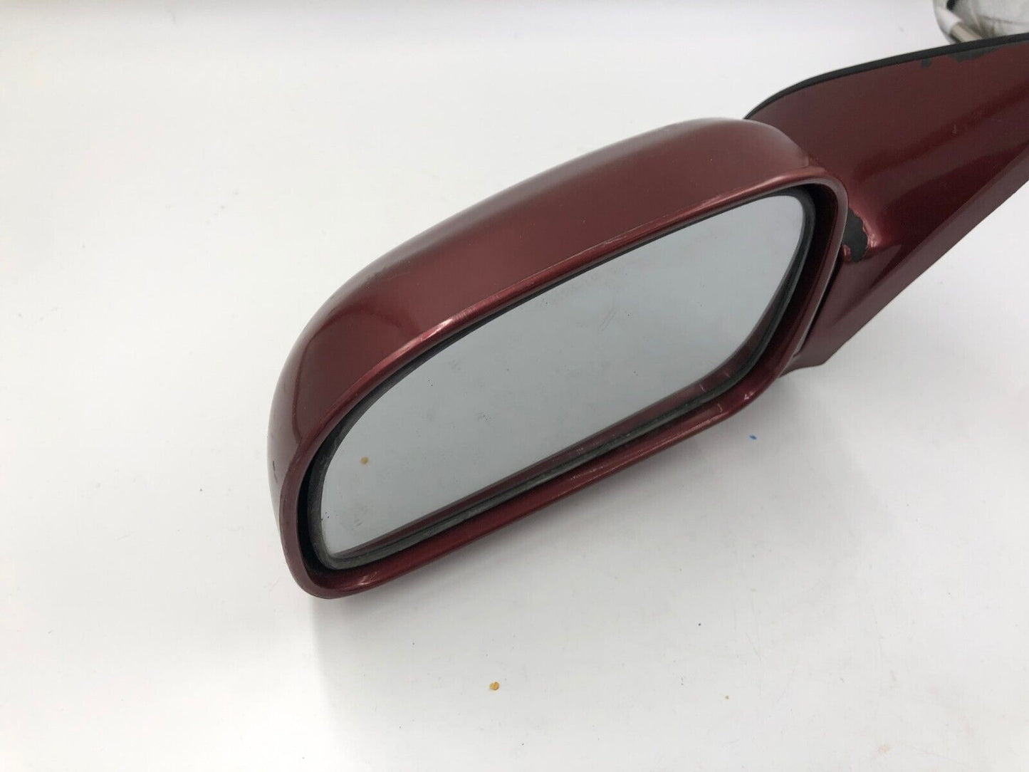 2001-2004 Hyundai Santa Fe Driver Side View Power Door Mirror Red OEM A01B27040