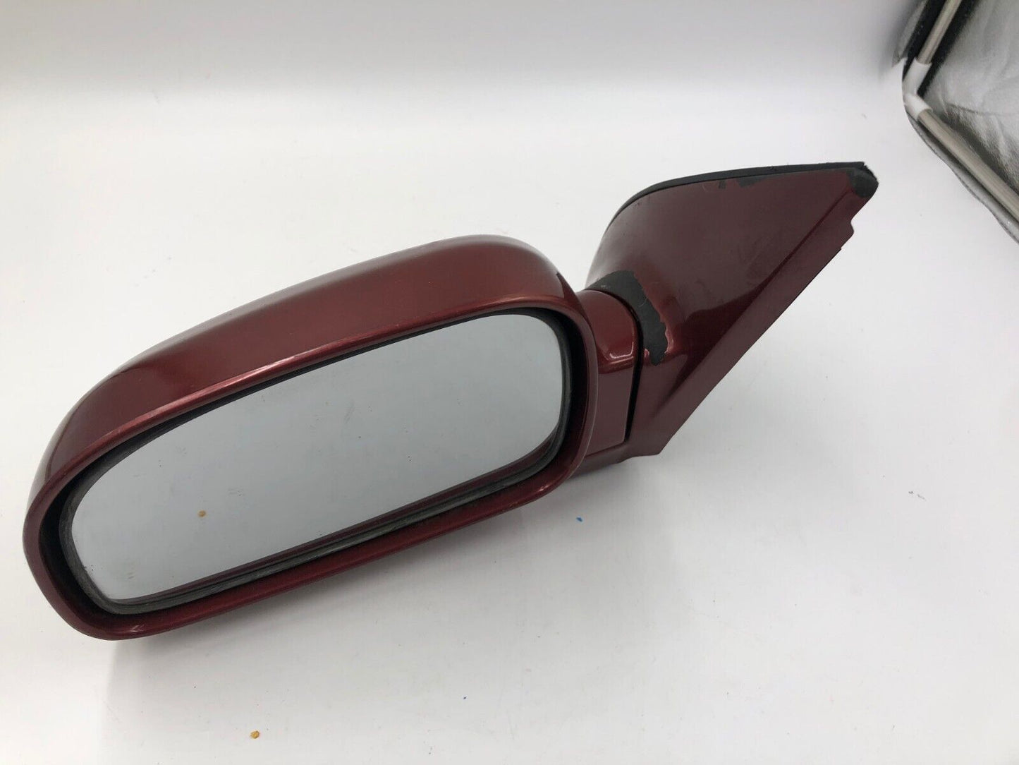 2001-2004 Hyundai Santa Fe Driver Side View Power Door Mirror Red OEM A01B27040