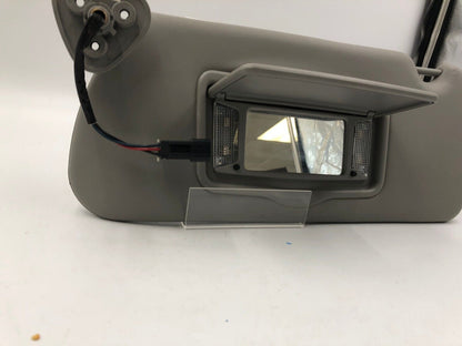 2007-2009 Cadillac SRX Driver Sun Visor Sunvisor Gray Illuminated OEM A03B11031