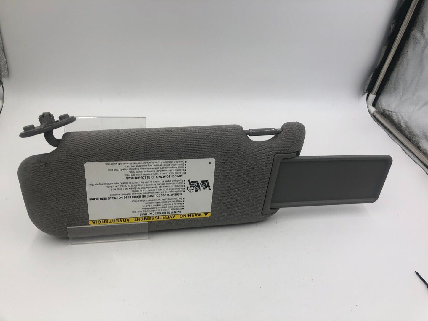 2018-2022 Toyota Camry Passenger Sun Visor Sunvisor Gray OEM E01B05039