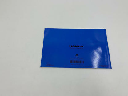 2005 Honda Pilot Owners Manual Set OEM G02B42027