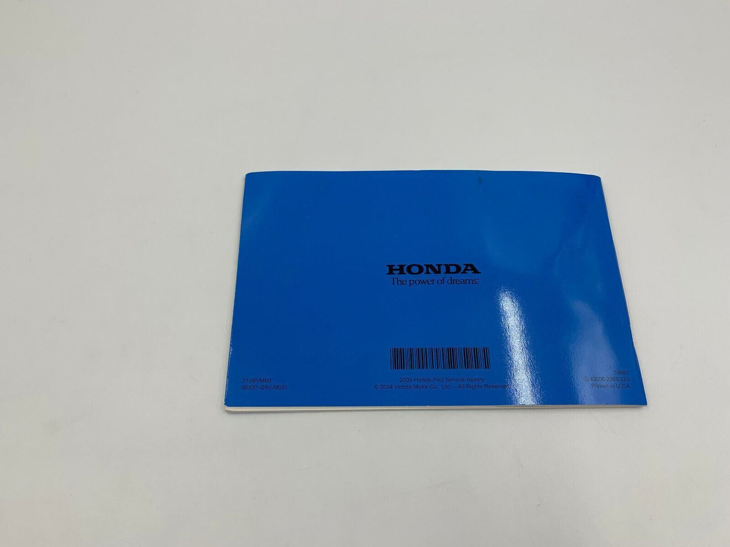 2005 Honda Pilot Owners Manual Set OEM G02B42027