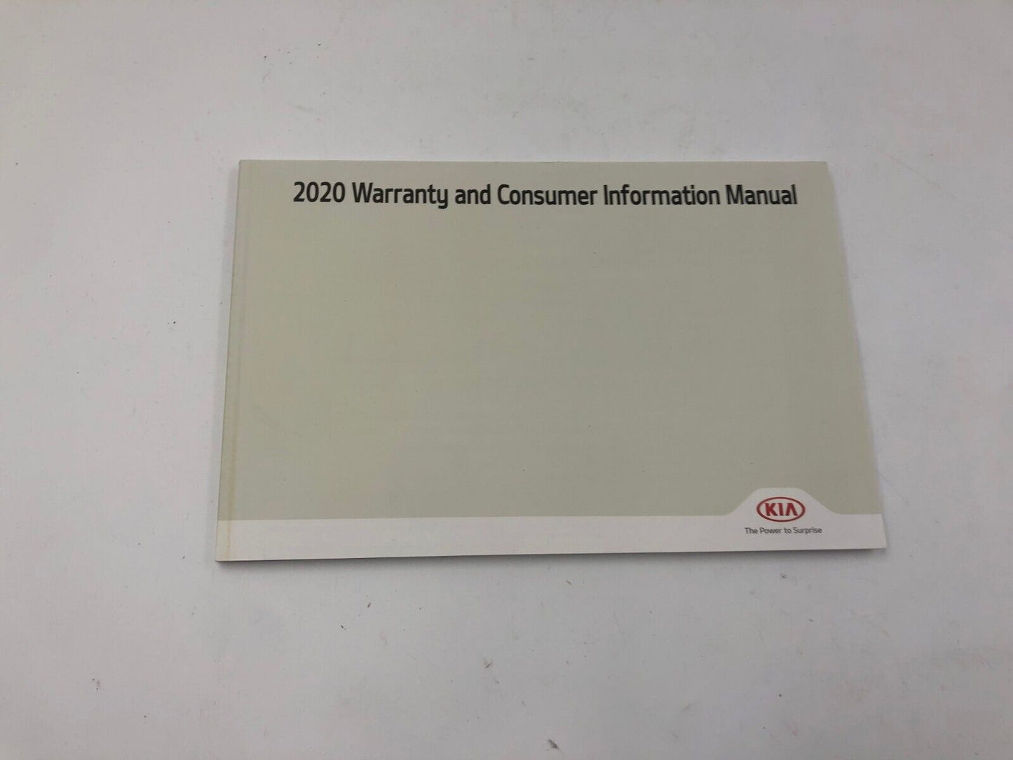 2020 Kia Forte Owners Manual Set with Case OEM A03B45035