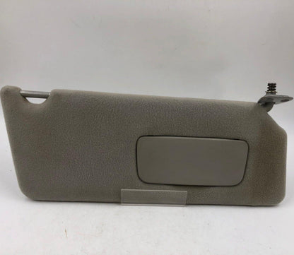 2002-2004 Toyota Camry Passenger Sun Visor Sunvisor Gray OEM D04B09038