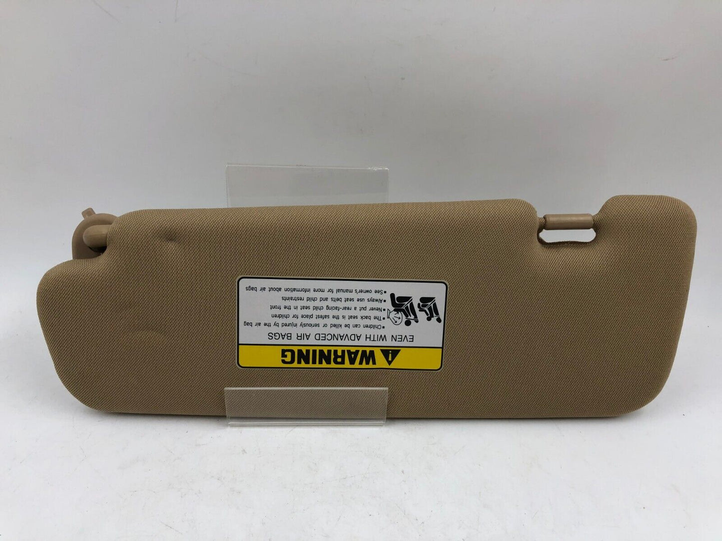 2011-2015 Hyundai Sonata Passenger Sun Visor Sunvisor Brown OEM D04B01002