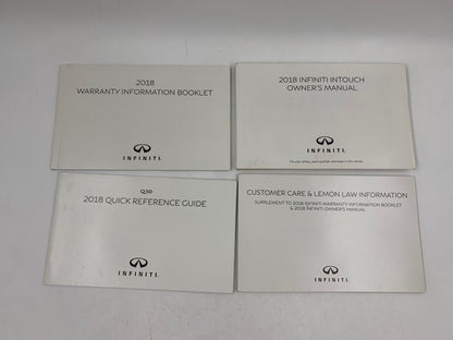 2018 Infiniti Q50 Owners Manual Set with Case OEM E02B08050