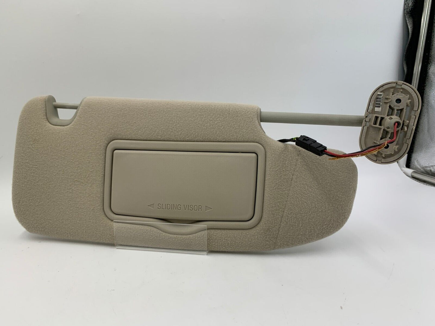 2006-2009 Ford Fusion Passenger Sun Visor Sunvisor Gray Illumination E02B18071