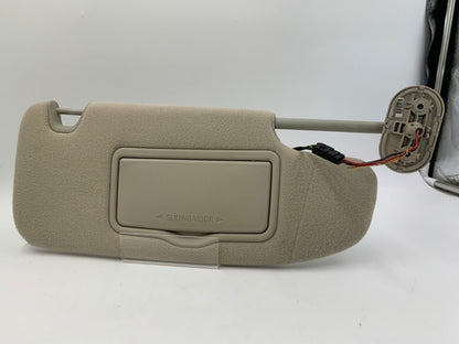 2006-2009 Ford Fusion Passenger Sun Visor Sunvisor Gray Illumination E02B18071