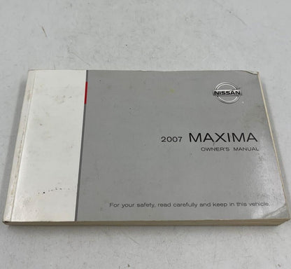 2007 Nissan Maxima Owners Manual OEM E03B05025