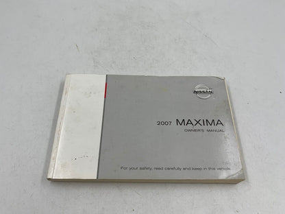 2007 Nissan Maxima Owners Manual OEM E03B05025