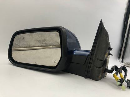 2010-2011 Chevrolet Equinox Driver Side View Power Door Mirror Blue D04B16028