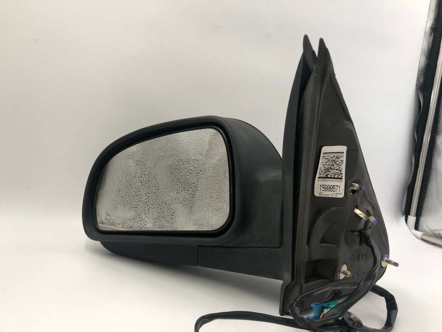 2006-2008 Isuzu Ascender Driver Side View Power Door Mirror Black OEM E01B39060