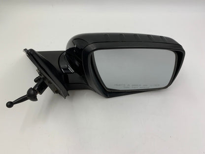 2010-2013 Kia Soul Passenger Side View Manual Door Mirror Black OEM E01B25059