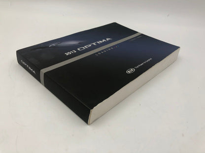 2013 Kia Optima Owners Manual OEM D04B33049