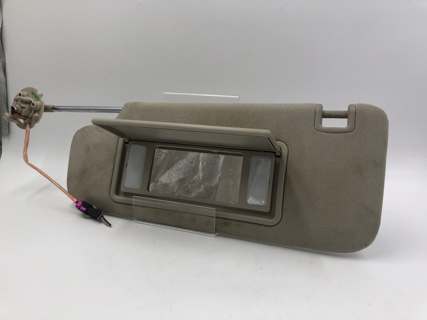 2011-2015 Chevrolet Volt Driver Sun Visor Sunvisor Gray OEM E03B31032