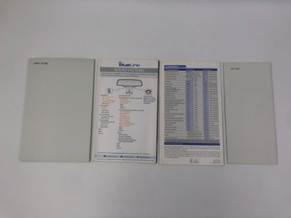 2013 Hyundai Sonata Owners Manual Set with Case OEM E02B51024