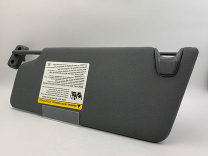 2011-2014 Ford F-150 Passenger Sun Visor Sunvisor Gray OEM A02B18046